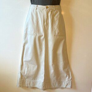Covington SZ 16 Khaki 5 pocket maxi / midi skirt classic essential street style